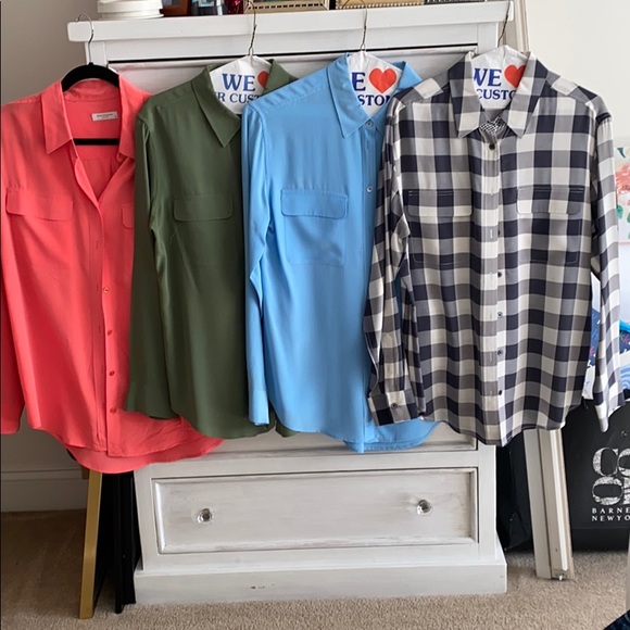 EQUIPMENT silk blouses 👚!!!!